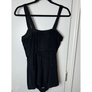 Topshop Terry cloth romper/bathing suit cover-up